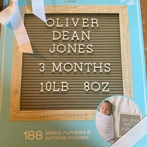 Pearhead Letterboard Giftset (121)